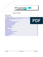 Appraisal Plan Template V316