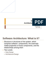 Architectural Design: Data Flow Mapping