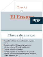 El Ensayo