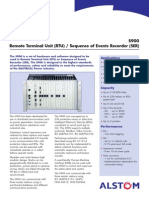 S900 Remote Terminal Unit (RTU) / Sequence of Events Recorder (SER)