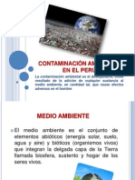 Contaminación Ambiental en El Perú