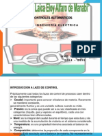 Lazo de Control y Tipos de Control Automaticos