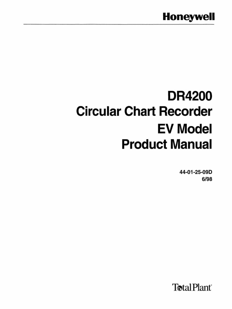 honeywelldr4200chartrecorderownersmanual.pdf