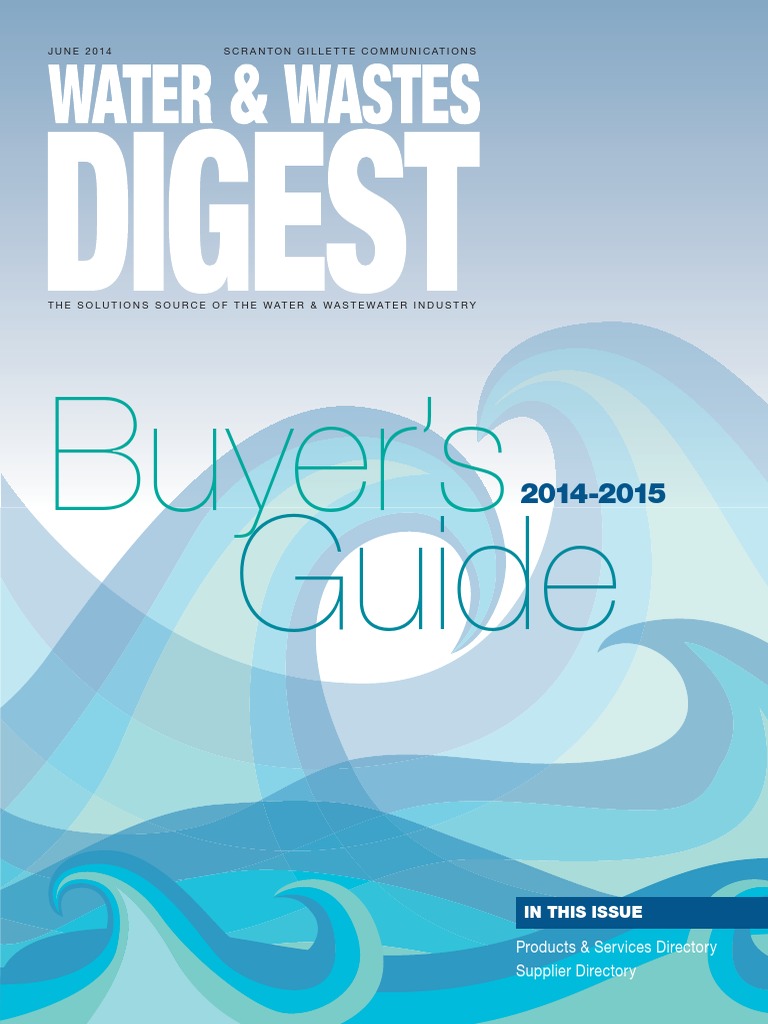 W&WD 14-06 | PDF | Sewage Treatment | Valve