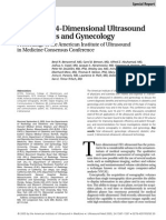 1587.full Three - and 4-Dimensional Ultrasound in Obstetrics and Gynecology. Special Report