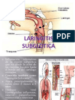Laringitis Subglotica 3er Parcial