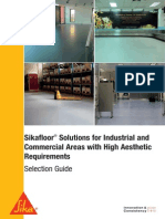 Sikafloor Solutions For Industrial and Commercial Areas