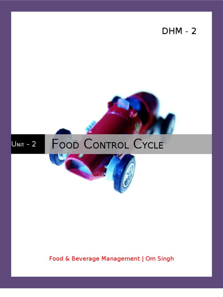 Food Control Cycle in Beverage Management | PDF | Foods | Inventory