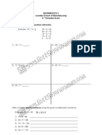 LSM Grade 3 Math 2nd Trim Exam SY 2009-2010