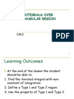 c4l2 Double Integrals Over Nonrectangular Region