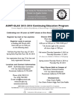 ASNT-GLAS 2013-2014 Continuing Education Program: American Society For Nondestructive Testing Greater Los Angeles Section