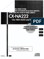 AIWA CX-NA222 Manual