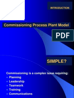 Commissioning Process Plant Model