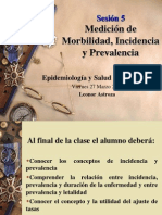 Clase 5 Incidencia y Prevalencia. 