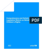 Comprehensive and Holistic Legislative Reform on Behalf of Children’s Rights