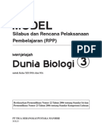 RPP Dunia Biologi SMA3