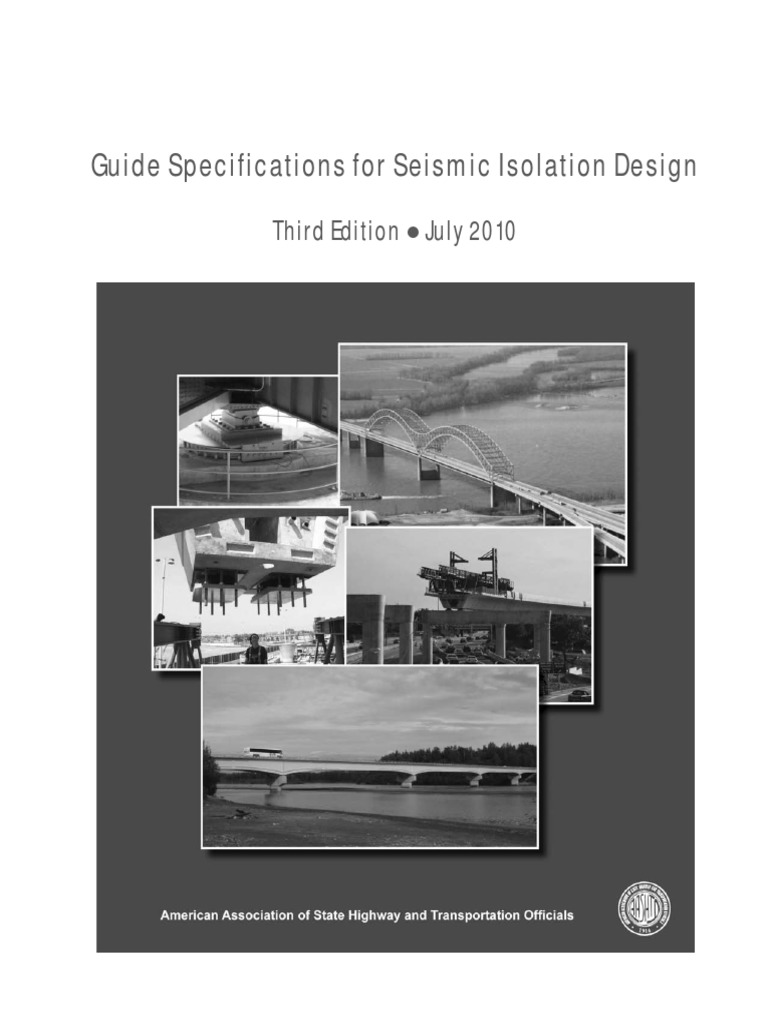 Seismic Isolation Design Specifications | PDF | Bearing (Mechanical ...