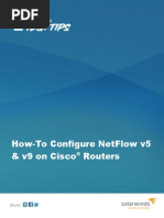 Configure Netflow On Cisco Routers