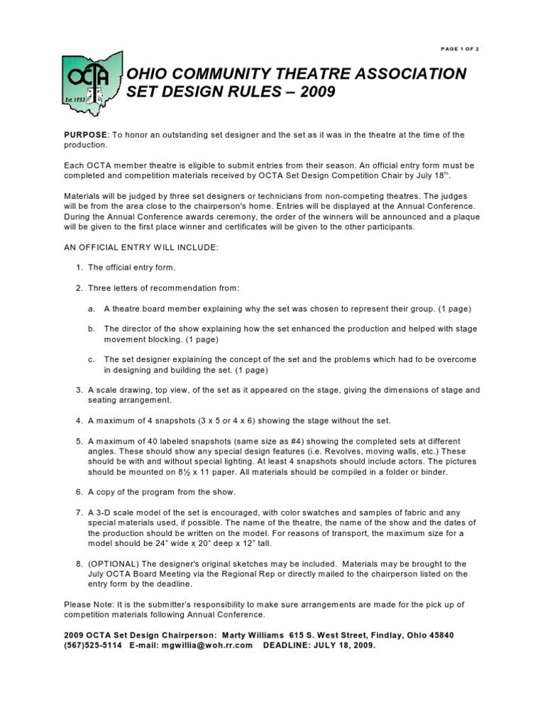 04 2009 Set Design | PDF | Leisure