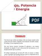 Trabajo, Potencia y Energia