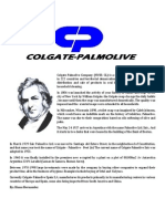 Colgate-Palmolive Company History and Global Presence