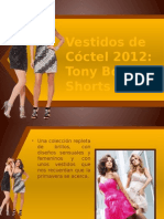 Vestidos de Cóctel 2012