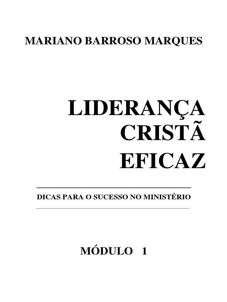 Liderança crista eficaz