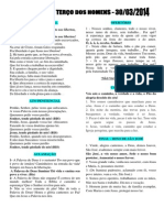 Missa 30 de Março 2014 Terço Dos Homens