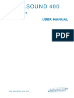 Sibelsound 400 User Manual