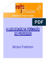 A Lucidade Na Formação Do Educador