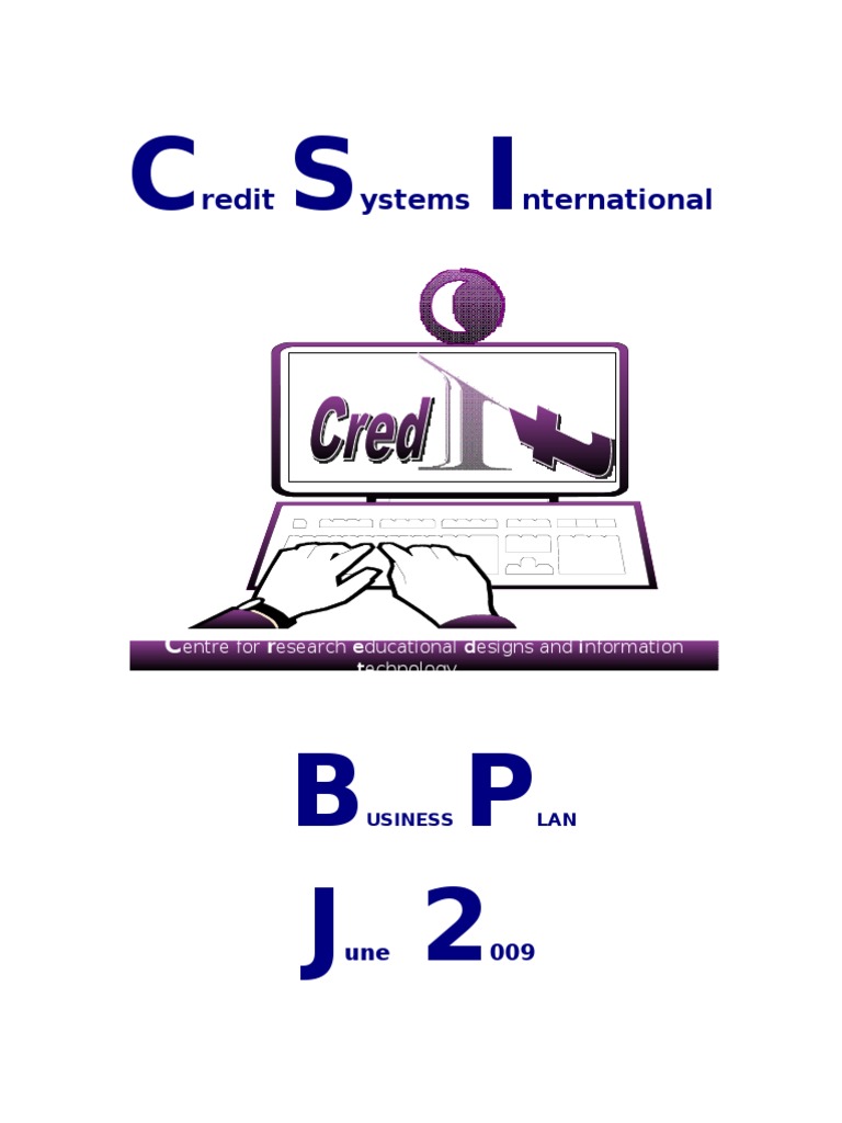 Csi business plan image