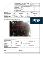 Liquid Penetrant Examination Inspection Report: Boiler L-70786 Fire Tube Boiler