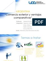 Comercio exterior Argentina