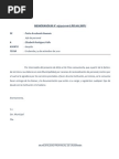 Memo Llamada Atencion