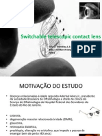 Switchable Telescopic Contact Lens