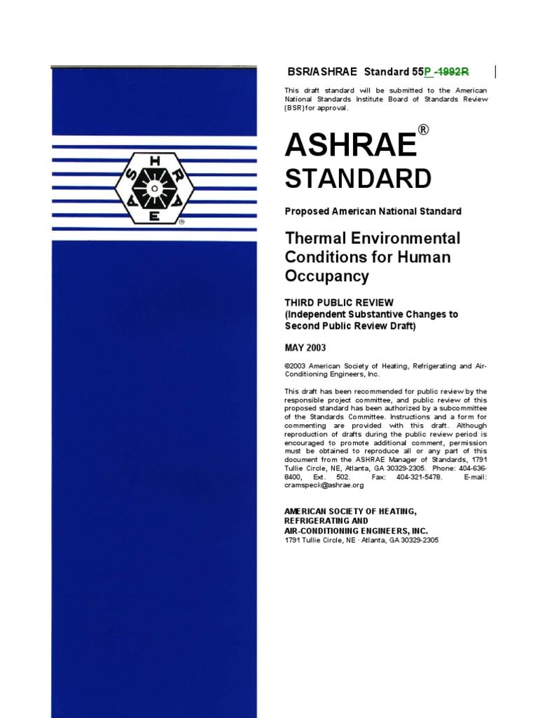 Ashrae: Standard | PDF | Physical Chemistry | Mechanical Engineering