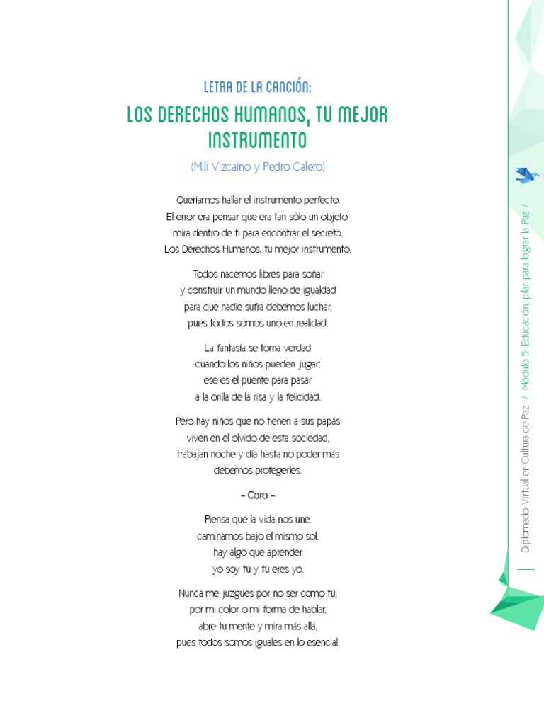 Los Derechos Humanos, Tu Mejor Instrumento PDF