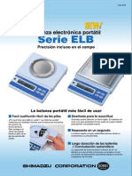 ELB Balanza Electrónica Portátil PDF