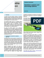 Sanitation Systems and Technology Options: Susana Factsheet