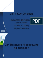Social Justice in Bangalore City