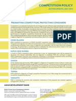 PSDI Competition Policy - Action Update - July 2014