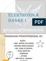 Rangkaian Pendiferensialan RC