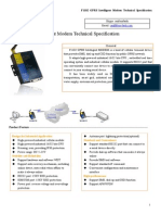 F1102 GPRS Intelligent Modem Technical Specification