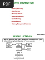 memory organisation 