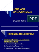 MONOGENICA II VI SEMESTRE junio 2009
