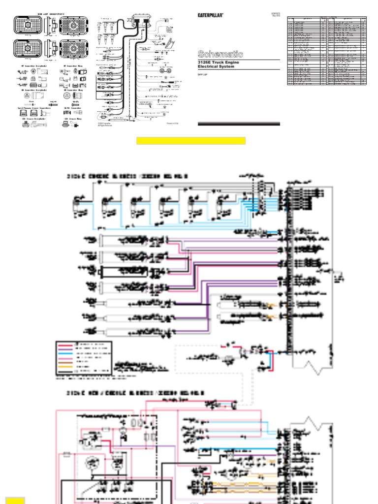 3126e Wiring Schmatic Cat 3126 Wiring Schematic 3126 Caterpillar Ecm Diagram