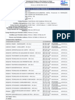 Grade Curricular - Eng de Alimentos Ufrn