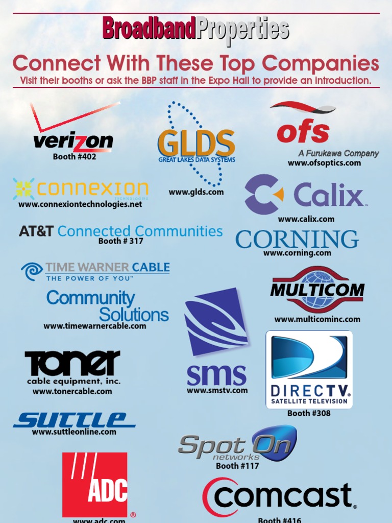 Connect With These Top Companies Information And