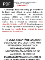 Lista Rezerve La Facultatea De Psihologie Bucuresti 2014