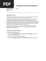 Download Strategic Marketing Management by sruthimba SN23497446 doc pdf